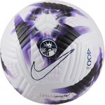 Nike Premier League Flight Suurus 5 Pall Jalgpall S&uuml;nteetiline Nahk Unisex Kirglik Lilla Valge FB2979-101 Size 5 Ball