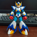 Rockman KP701 X Viies Vorm Falconi Kiiver Mudelkomplekt Tegevuskujud Lauakaunistus Nukk Mega Man Poiste M&auml;nguasi Kingitus Kogutav