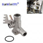 037 121 133E Mootori jahutusvedeliku voolikutoru &auml;&auml;rik VW Caddy Golf Passat Vento-EU jaoks Seat Cordoba jaoks Alumiiniummagneesium 037121133E