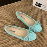 Bailamos Naiste Baleriinad Segav&auml;rvi &Uuml;mar Nina Daamide Slip-On Kingad Elegantne Madal Konts Liblikas S&otilde;lm Madalad Korterid Naiste Sh 39 brown
