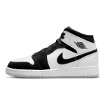 Jordan 1 Mid SE GS keskmise k&otilde;rgusega korvpallijalan&otilde;ud must/valge unisex DN4321-100 36