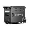SolarPlay 3600W P&auml;ikesegeneraator Lifepo4 3840Wh Aku Kodu V&auml;litingimused H&auml;daolukord Kaasaskantav J&otilde;ujaam 3600w 3840WH Universal