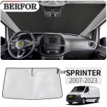Mercedes Benz Sprinter 2007-2023 Autole Nano-isolatsiooniga Tuuleklaasi P&auml;ikesekate Esiklaasi P&auml;ikesekate Visiir Autode Siseaksessuaarid 1