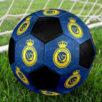 1 tk Al-Nassr FC Jalgpall Suurus 5 Sisejalgpall Moodne V&auml;rviline Tagahoovi M&auml;ng - Suurep&auml;rane Spordif&auml;nnidele Kingitus HE19