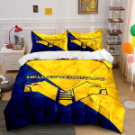 Kollasinine embleem, Hellas Verona. Voodipesukomplektid Tekikotikomplektid Tekikotid Padjap&uuml;&uuml;rid(1* Tekikott 2* Padjap&uuml;&uuml;ri (ilma tekita)) 135x200cm yellow
