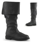 Meeste Naiste Keskaegsed Kingad P&otilde;lvini Saapad Madalad Meeste Saapad Retro Kauboi Must Pruun Cosplay Saapad 45 must