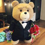 8 stiili filmi kaisukaru Ted 2 pehmed m&auml;nguasjad p&otilde;llega pehmed t&auml;idisloomad pl&uuml;&uuml;s 45 cm s&uuml;nnip&auml;evakingitus heale s&otilde;brale 45CM h&otilde;be