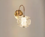 Luksuslik Akr&uuml;&uuml;lkristallist Seinalamp, Akr&uuml;&uuml;l Prantsuse Kuldne Seinavalgusti Lamp beige