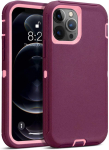3-&uuml;hes s&otilde;jav&auml;epaneeliga p&otilde;rutuskindel telefoni&uuml;mbris iPhone'ile 16 15 14 13 12 11 Pro Max 14Plus XS XR Otter Case Karbiga V&ouml;&ouml;klamber Kaas for iPhone 15 Pro&With Clip