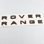Sobib RANGE ROVERi kaaskirja sildile Evoque Range Rover Sport esiosa ja tagumine osa SV Inglise keelne kleebis rear sets black