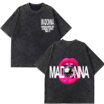 Madonna Confessions II Albumituur 2026 Tr&uuml;kitud Vintage Pesitud T-s&auml;rk Meestele Naistele L&otilde;tv Vabaaja Puuvillane Moodne T-s&auml;rk F&auml;nnide Kingitused 2XL black