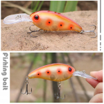 Crankbait kunstlik plastist kalap&uuml;&uuml;gi peibutis k&otilde;va s&ouml;&ouml;t koos kolmekordsete konksudega reisi merep&uuml;&uuml;gi varustus