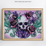 Ristpistes mosaiik t&auml;is&uuml;mmargune 5D DIY teemantmaaling luukingitus teemanttikandid 20X30CM