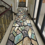 P&otilde;hjamaade 3D Stereoprintimine Koridori Vaibad Vaibad Elutoa Vaibad K&ouml;&ouml;k Vannituba Libisemisvastane p&otilde;randamatt kodukaunistuseks 120cm*100cm