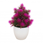 &Otilde;itsev Bouquet Kunstlilled Miniascape Plant Hotel Restaurant Home Laua bonsai Decor? roosa punane v&auml;rv