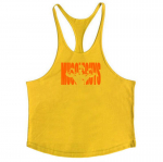Muscleguys Y Back gym fitness tank top meeste puuvillane treening Topid lihtsad mugavad M valge