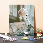 Numbrid &Otilde;limaal Kodukaunistus L&otilde;uend DIY Maali numbrite j&auml;rgi Kunst Digitaalne &otilde;limaal 40x50cm no frame