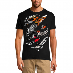 Meeste rebenenud T-s&auml;rk Funny Tiger &ndash; loomade armastaja vintage meeste s&auml;rk XS h&otilde;bedane liivav&auml;rv