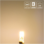 10 pakki Mini G4 LED pirn 12v Smd3014 ilma virvendava LED-valgusti silikoonist 360 valgusvihu nurk kristall-l&uuml;htri jaoks Vahetage halogeenlambid soe valge v&auml;rv