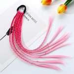 1 tk Uued t&uuml;drukud V&auml;rvilised parukad hobusesaba Lastele Juuste aksessuaarid Peapaelad Juuksekaunistused Peapaelad Kummipaelad Ilu Juuksepaelad Peakatted Gradient Twist