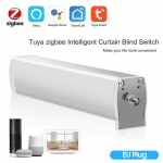 Tuya Smart Zigbee elektrikardina mootor WiFi rakendus Smart Timing kaugjuhtimispult t&ouml;&ouml;tab Smart Life'iga EU Plug