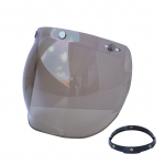 Mootorratta UV-vastane kriimustusvastane kiivrid, objektiiv Retro-mullvisiiri tuulekaitsega objektiiv, universaalne