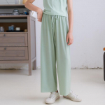 Suvine j&auml;&auml;siidist siidist p&uuml;ksid, lapsed, vabaaja p&uuml;ksid, lasteriided, elastne v&ouml;&ouml;koht, n&ouml;&ouml;riga laiad p&uuml;ksid 150 roheline