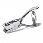 KW-triO metallist &uuml;he auguga perforaator, 1 auguga paberistants, 8 lehe mahutavus ID-kaardi PVC fotopesa jaoks h&otilde;be