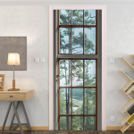 Klaas V&auml;lismaastik Uksekleebised Muraux Kodu Pulmakaunistus Tapeet Plakat Toa sisustus Esteetiline vannituba 4