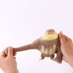 Suur hiiglaslik k&auml;snjas, l&auml;ikiv Fidget Orangutan M&otilde;jutaja elastne ahvi stressivastane m&auml;nguasi t&auml;iskasvanutele ja lastele Pehme l&otilde;bus kinkem&auml;nguasi 15*12cm pruun