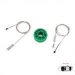BWR5210 elektrilise elektrilise aknat&otilde;stuki regulaatori remondikomplekt tagumine parem A4 S4 RS4 B5 8D2 8D5 jaoks 1994-2002 4/5 uks 8D0839462