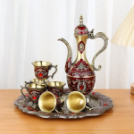 Vintage veinikomplekt Liquor Klassikaline veiniklaasi komplekt Pulmakingitus K&auml;sit&ouml;&ouml;