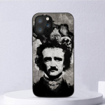 Edgar Allan Poe Novelist telefoni&uuml;mbris iPhone 11 12 Mini 13 14 Pro Xs Max X 8 7 6s Plus 5 Se Xr Shell jaoks iPhone13