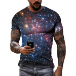 Suvised t&auml;histaeva graafilised t-s&auml;rgid unisex-moe 3D isiksusega tr&uuml;kitud l&uuml;hikeste varrukatega topid Hip Hop harajuku t&auml;navar&otilde;ivad meestele XL