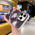 Luksuslik akvarell telefoni&uuml;mbris iPhone 14 Plus magnet&uuml;mbriste jaoks, matt marmorist magnetiline l&auml;bipaistev kate iPhone 13 14 Pro Max jaoks For iPhone 13 oranž