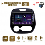 Renault Captur Clio 2011-2018 jaoks koos nupunupuga Android autoraadio multimeediumipleier Navigatsioon stereo GPS 2 Din 1+16 GB 1+16GB,B
