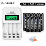 PALO 1,2V AAA AA laetav aku AA+AAA NIMH NI-MH akud 2A 3A aku AKU 1,2V AA AAA akulaadijaga