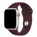 Silikoonrihm Apple Watchi rihma jaoks 45mm 44mm 40mm 41mm 42mm 38mm 49mm k&auml;ev&otilde;ru iwatch seeria 8 7 se 3 4 5 6 Ultra rihm 38 40 41 mm S-M pruun