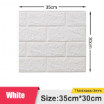 1/5/10 tk 35 * 30 cm vahtplastist 3d kolmem&otilde;&otilde;tmeline tapeet Kokkup&otilde;rkevastane painduv pakend Dekoratiivne veekindel tapeet 1pcs 35*30cm roosa