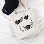 Armsad tr&uuml;kitud t&auml;hed Uus Harajuku kott suure mahutavusega l&otilde;uend Retro multifilm Ulzzang Ins Sweet College Style &otilde;lakott k&auml;ekott 24*26cm