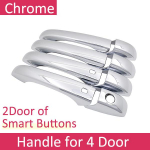 for Jeep Grand Cherokee 2011~ WK2 Chrome Door Handle Cover Trim Catch Set Car Styling Accessories 2012 2013 2014 2015 Grand Cherokee WK2