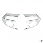 2 TK auto rooliratta nupu paneeli katte trimmi kleebis Toyota RAV4 Corolla E210 2019 2020 2021 2022 RAV 4 XA50 jaoks h&otilde;be