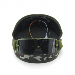 X800 taktikalised prillid V&auml;lisventilaatorid CS l&ouml;&ouml;gikindlad plahvatuskindlad prillid Spordikaitseprillid 20X6.5CM armee roheline v&auml;rv