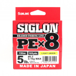 Sunline PE Line X8 Siglon 150M PE 0,3 5LB laimiroheline (1595) laimiroheline v&auml;rv