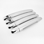 FOR Toyota spade / Porte chrome silver Car Door Handle Cover Trim 2008 2009 2010 2017 single key hole