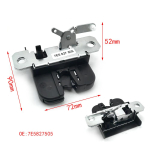 OEM 7E5827505 auto tagumise pagasiruumi ukse luku ajam kaane lukustuse riiv VW jaoks white