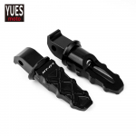 Mootorrataste tarvikud CNC jalapulgad Reisija tagumised jalatoed sobivad Yamaha MT07 MT 07 MT-07 2014- laseriga must