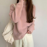 Naiste kampsun, &uuml;hev&auml;rviline, lahtine kootud pullover One size beež