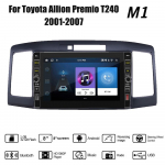 8-tolline 2-din Android-autoraadio multimeediumivideopleier Toyota Allion Premio T240 2001-2007 jaoks koos nupunupuga Carplay WiFi 2+32GB 1+32GB