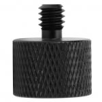 Mikrofoni aluse adapter / 8-tolline emane kuni 1/4-tolline isane kruvikeermega adapter mikrofoni aluse kinnituseks h&otilde;be